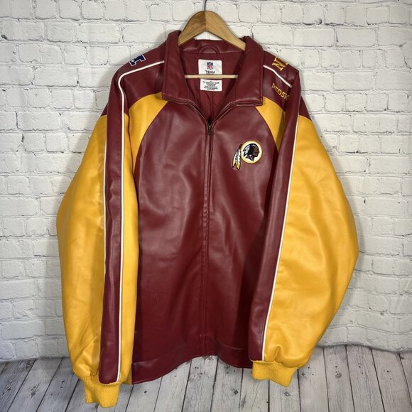 NFL Other - Washington Commanders/ Redskins Vintage NFL Bomber Jacket Embroidered XL Zip